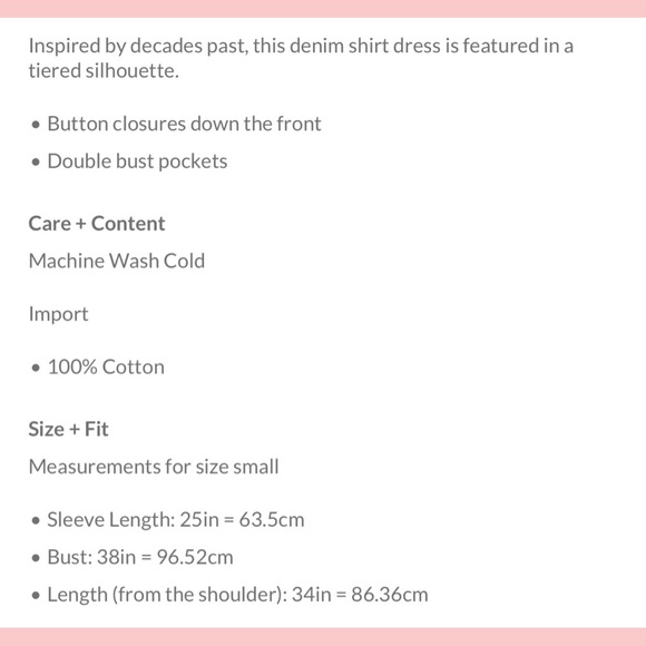 5 ⭐️ Free People Nicole Denim Shirt Dress Tunic - Picture 5 of 6